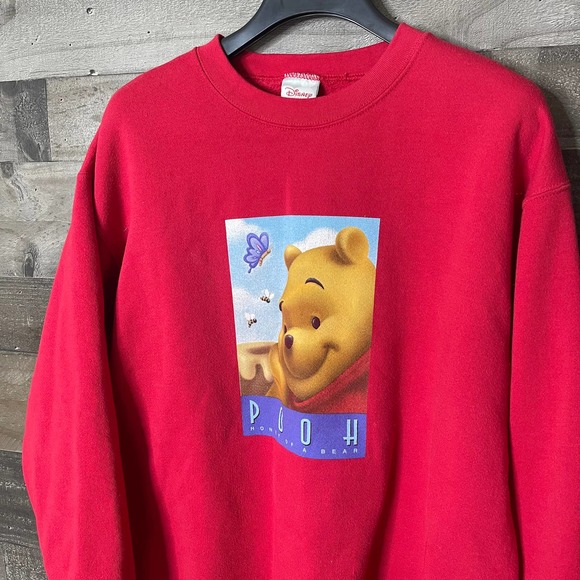 SOLD Disney VTG Winnie The Pooh Crewneck Large - Picture 2 of 3
